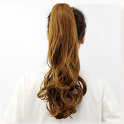 🎁 Free gift for the first 100 customers! 2025 Ponytail claw clip wig realistic invisible long curly hair big wavy ponytail