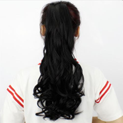 🎁 Free gift for the first 100 customers! 2025 Ponytail claw clip wig realistic invisible long curly hair big wavy ponytail