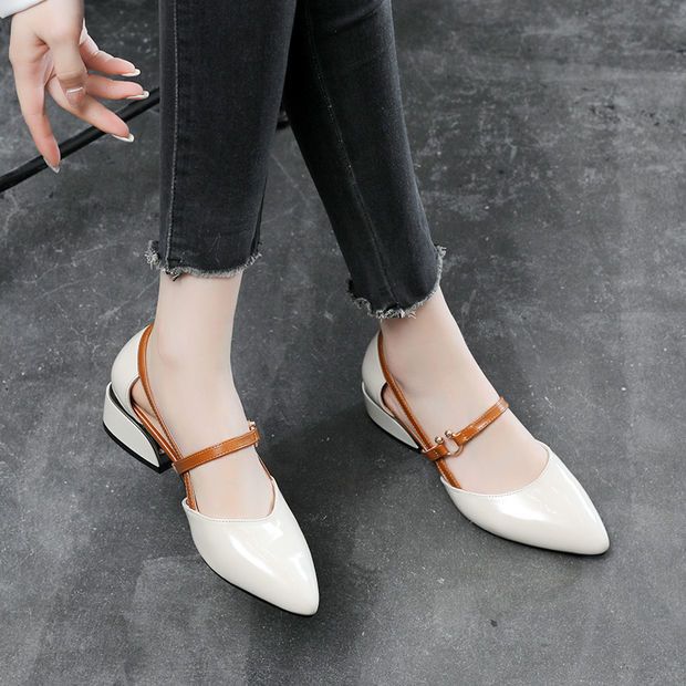 Women's Fashion Medium Heel Sandals