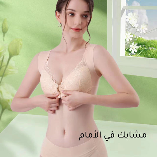 Front closure large size women's bra
