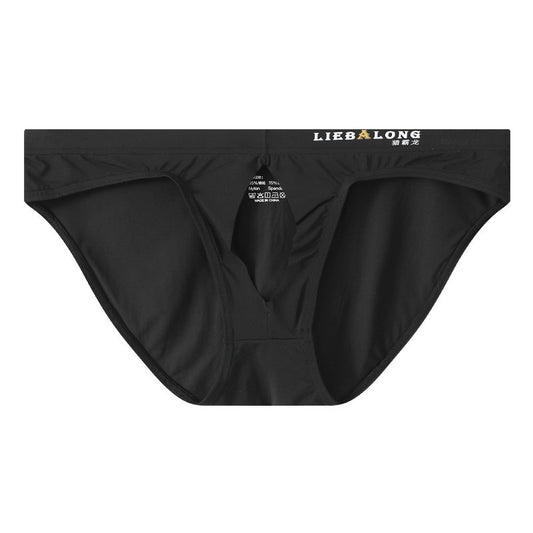 zd242-Low waist sexy ice silk men's briefs اشتري 1 و إحصول على 3 مجانا