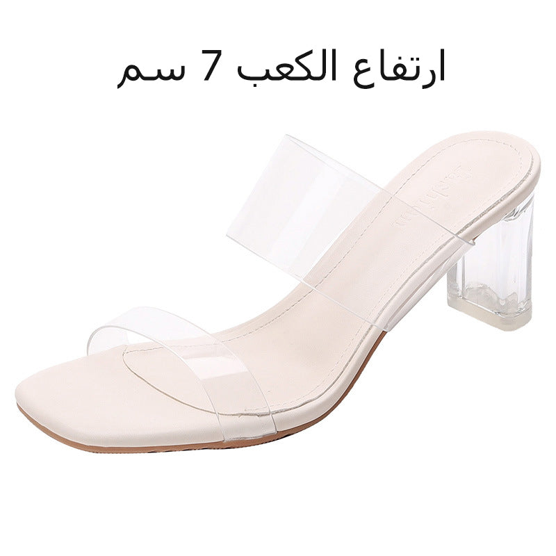 Fashion women's sandals high heels