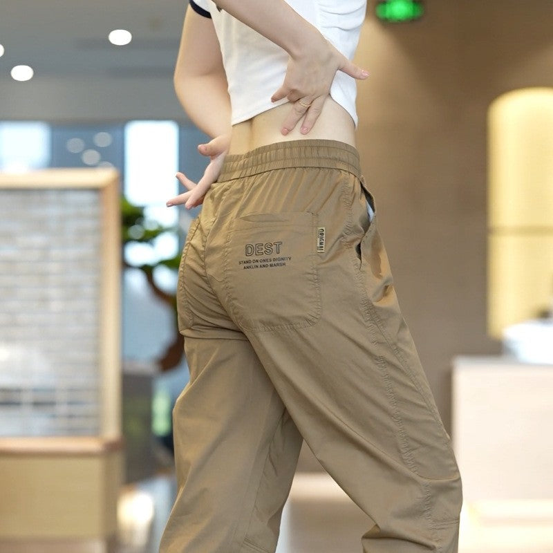 rob251-2024 Men's Workwear Quick Dry Casual Pants اشتري واحدة واحصل على واحدة مجاناً