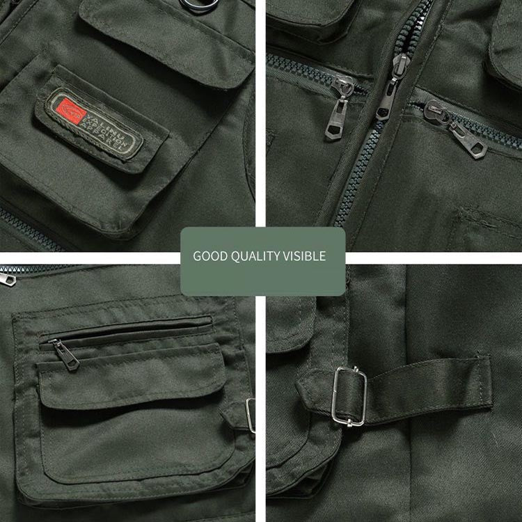 zd253-Autumn and winter cotton thickened vest and waistcoat for men