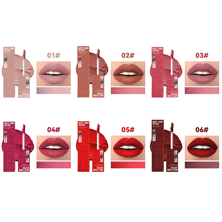 Matte matte lip glaze اشتري مجموعة واحدة واحصل على مجموعة واحدة مجاناً