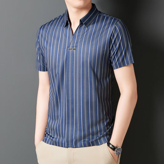 zd325-2025 Men's Casual Business T-Shirt