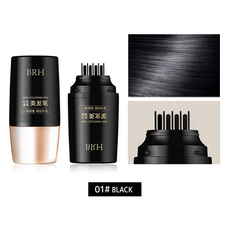 ht271-Disposable gray hair covering color repair hair pen