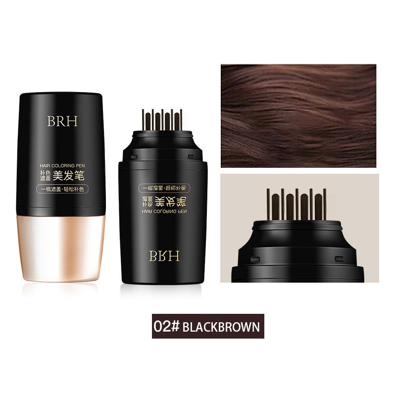 ht271-Disposable gray hair covering color repair hair pen