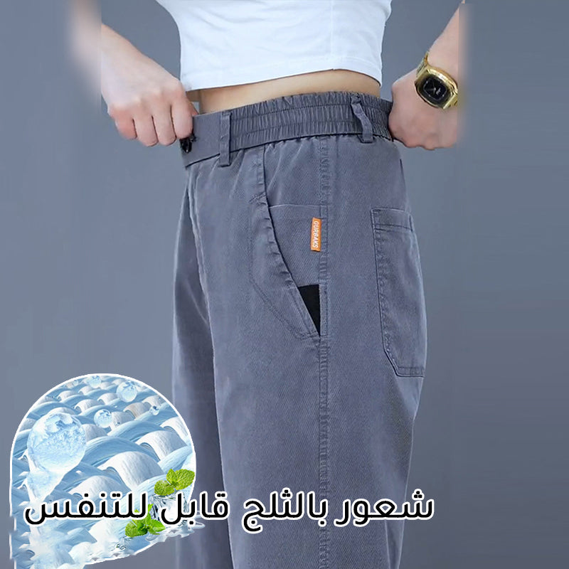 zd377-Men's stylish casual all-match loose trousers