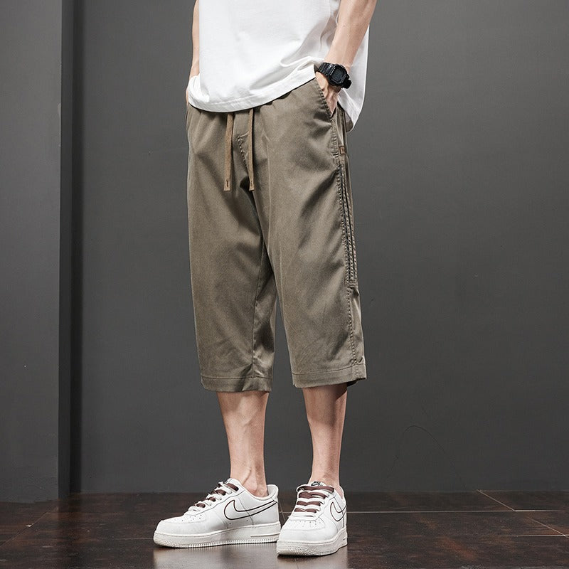 Men's ice silk breathable all-match casual pants