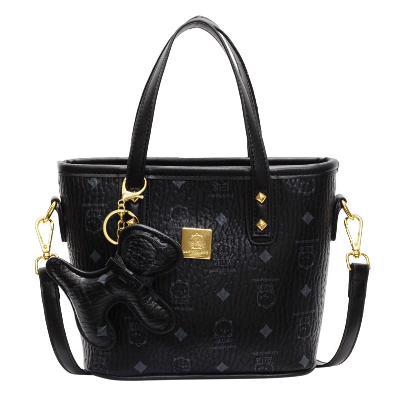 zp627-Women's Korean style fashion printed shoulder bag