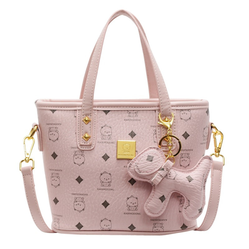 zp627-Women's Korean style fashion printed shoulder bag