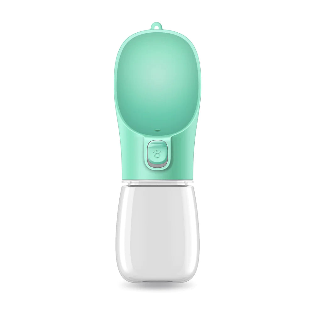 Portable pet water cup (can hold dog food)