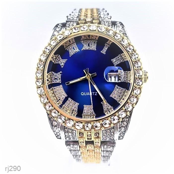 Iced Out Moissanite Lady Diamond Watch