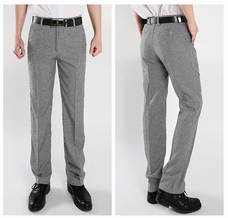 muu322-Men's Thin Linen Casual Trousers
