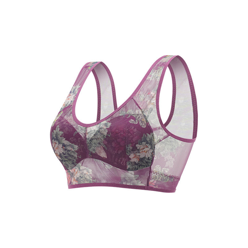 zp356-2025 Thin Push-up Wireless Bra