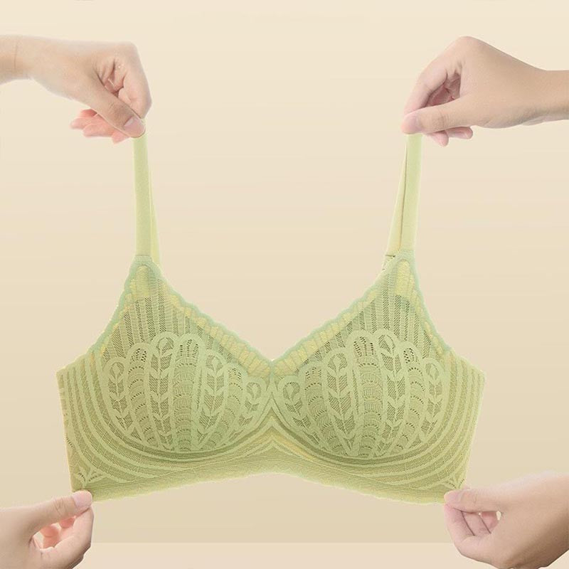 zp389-Women's push-up lace bra without wires