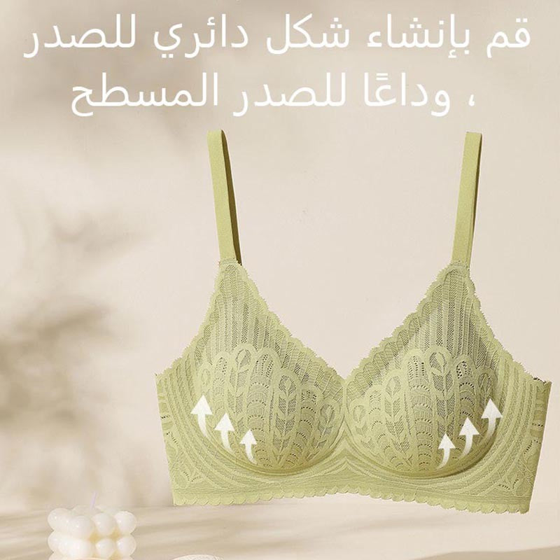 zp389-Women's push-up lace bra without wires