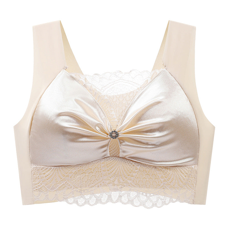 zp168-Lace beautiful back Sexy Seamless Lace Bra[اشترِ 1 واحصل على 2 مجانًا]