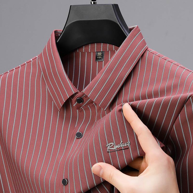 Men's Summer Fashion Versatile Short Sleeve Shirt