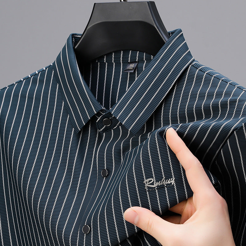 Men's Summer Fashion Versatile Short Sleeve Shirt