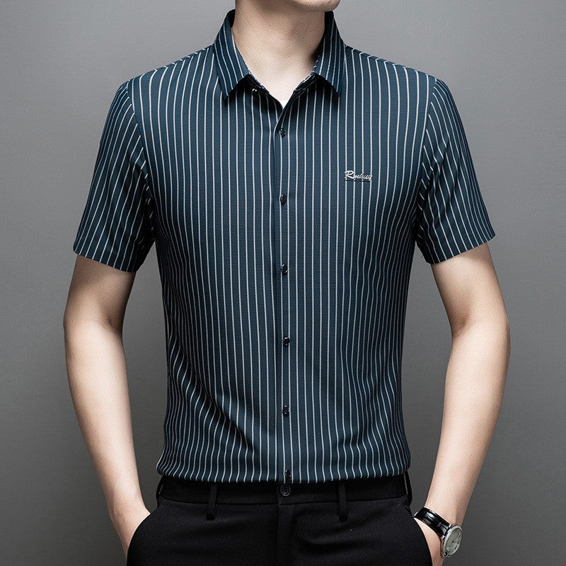Men's Summer Fashion Versatile Short Sleeve Shirt