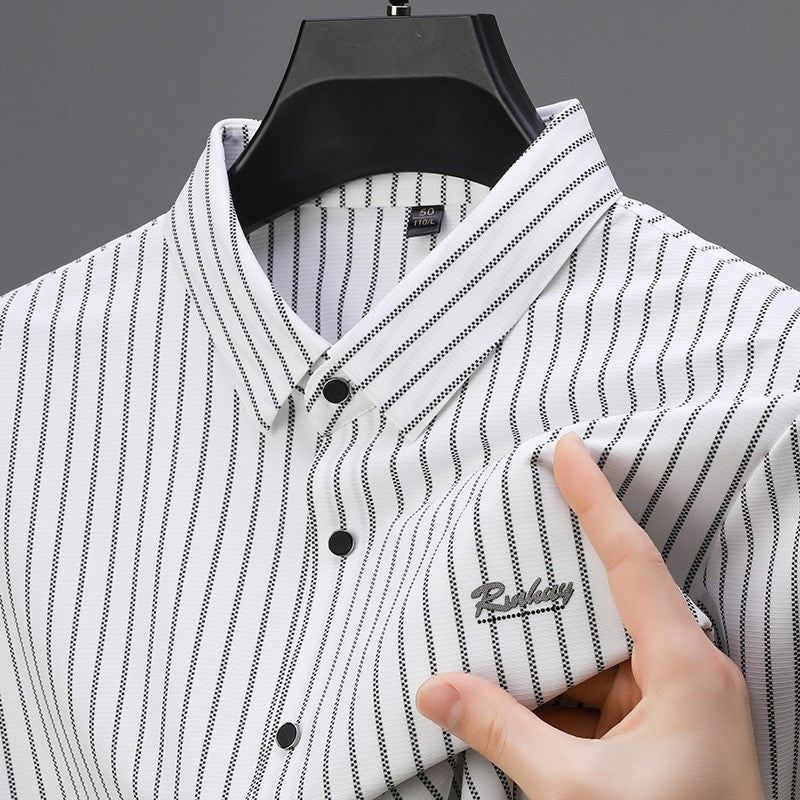 Men's Summer Fashion Versatile Short Sleeve Shirt