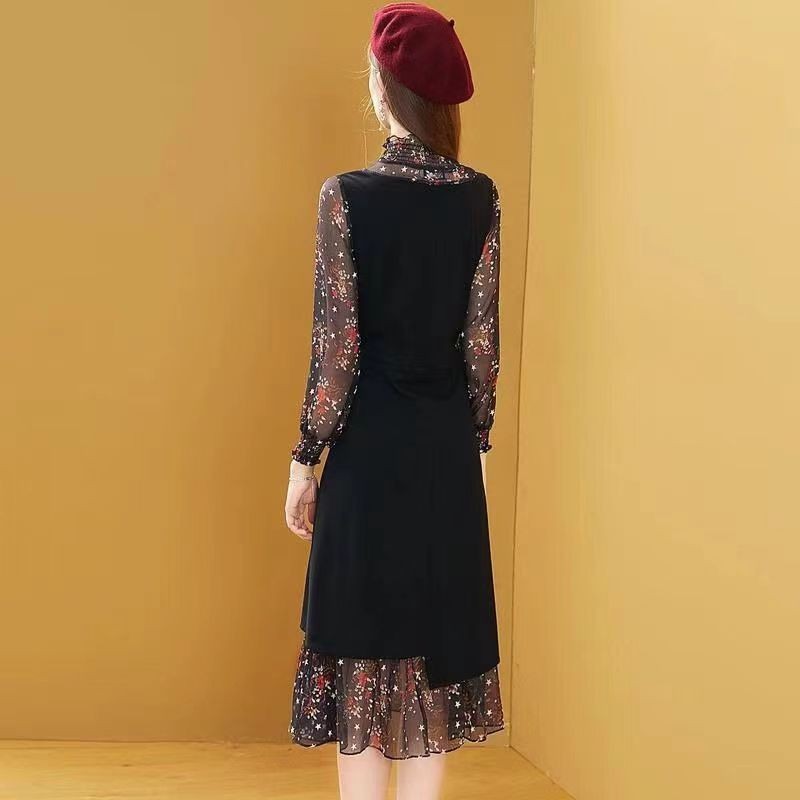 zp445-Elegant Chiffon Dress