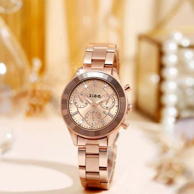 Ladies' fashionable and versatile light luxury quartz watch