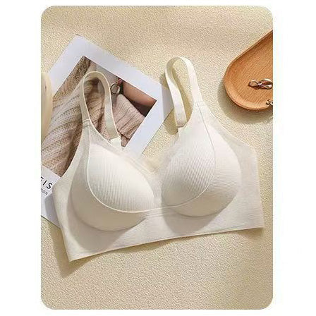 Small chest push up seamless bra for women