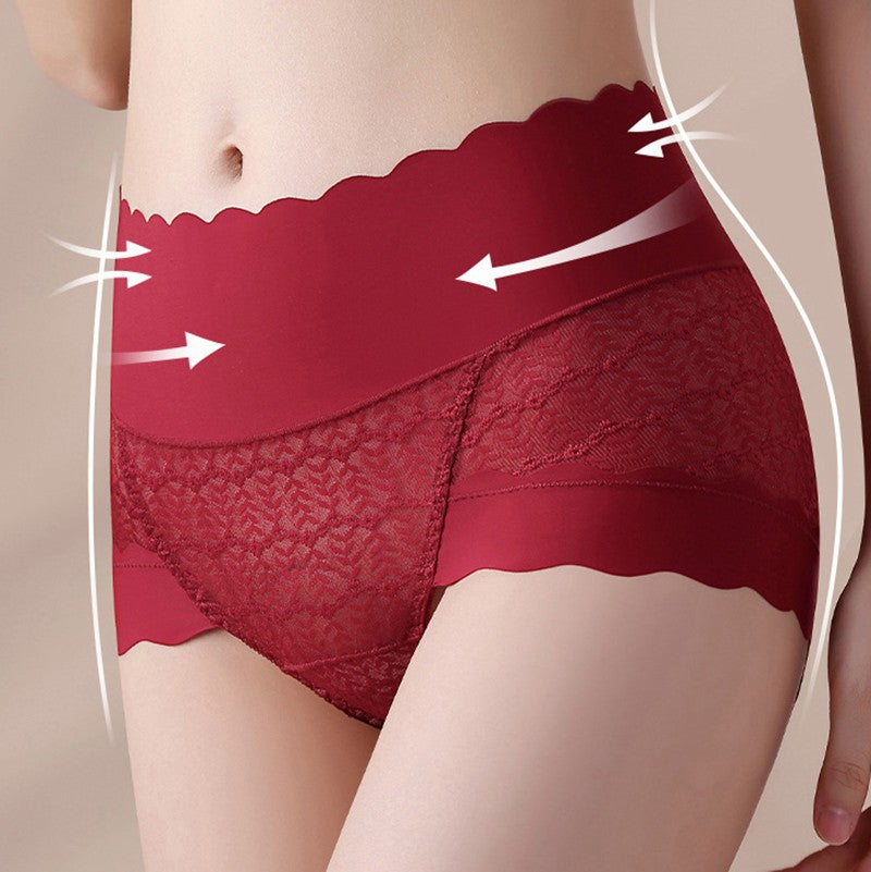 zp520-High waist tummy tuck strong shaping buttocks underwear