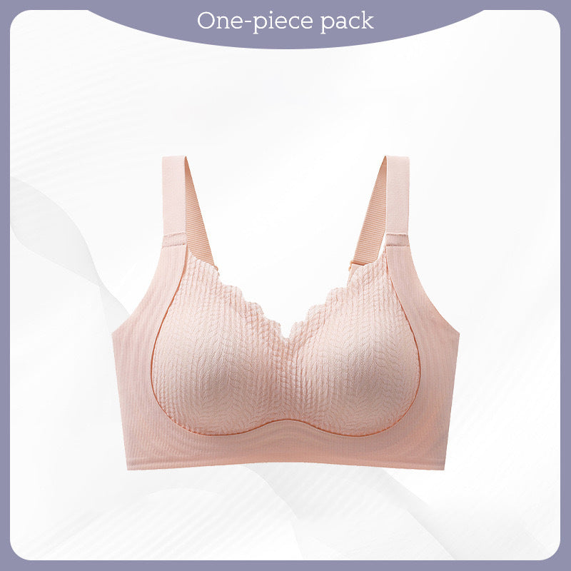 zp535-Women's push-up anti-sagging underwire bra