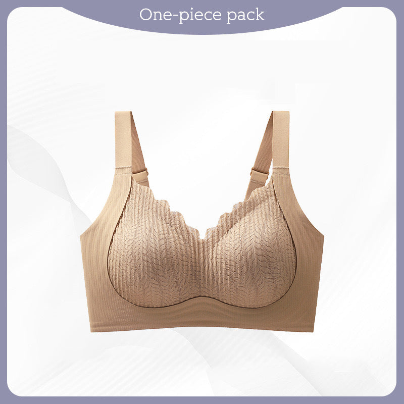 zp535-Women's push-up anti-sagging underwire bra