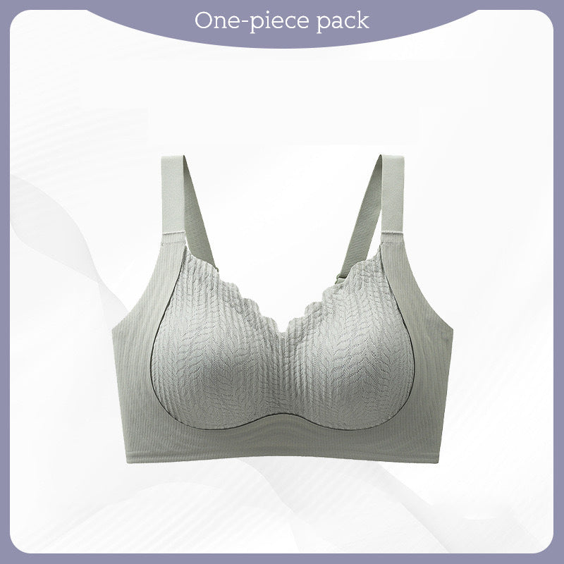 zp535-Women's push-up anti-sagging underwire bra