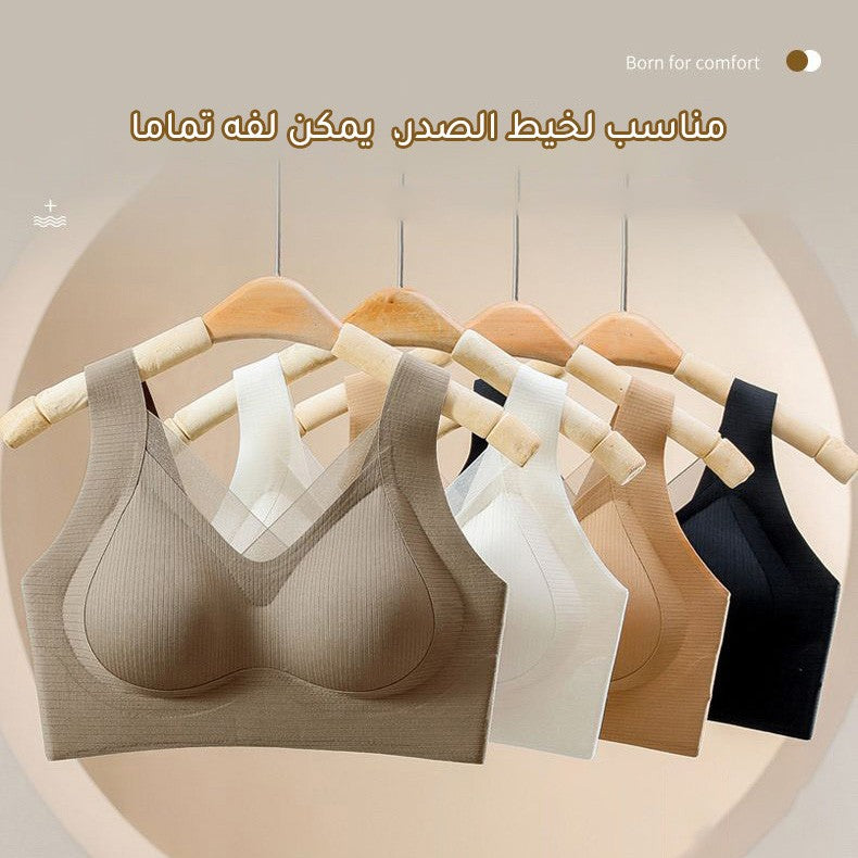 zp527-Push-up Comfortable Wire-free Women's Bra  اشتر ١ واحصل على ٢ مجانا