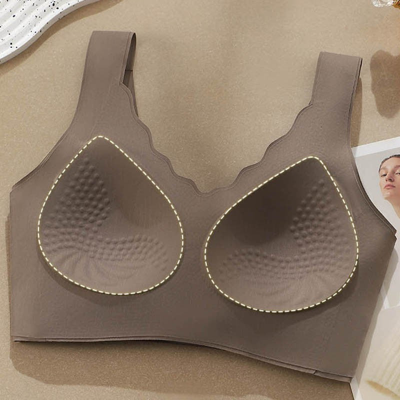 zp531-Women's lift-up seamless wireless bra