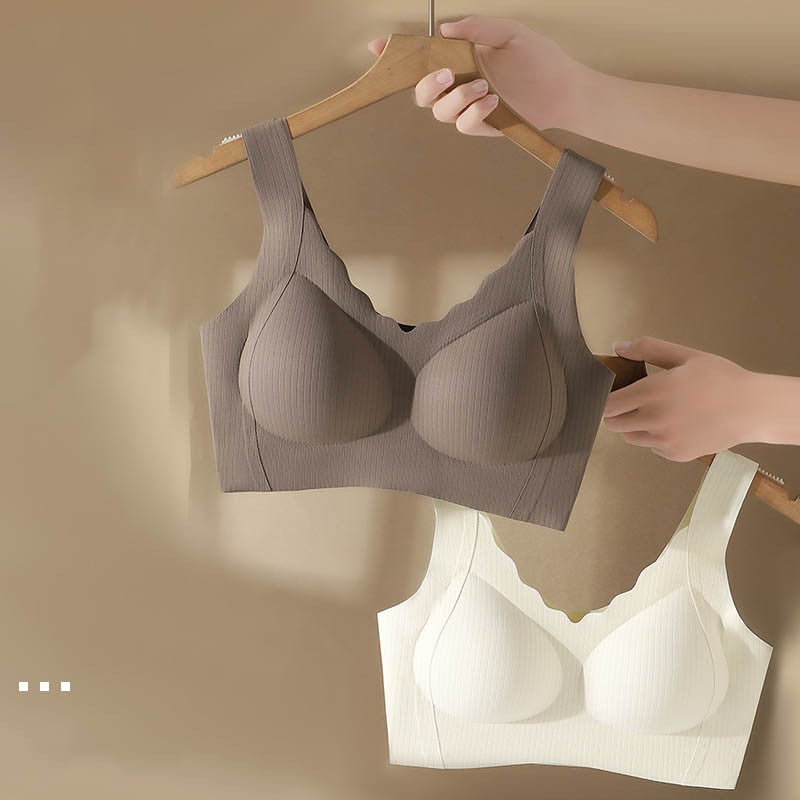 zp531-Women's lift-up seamless wireless bra