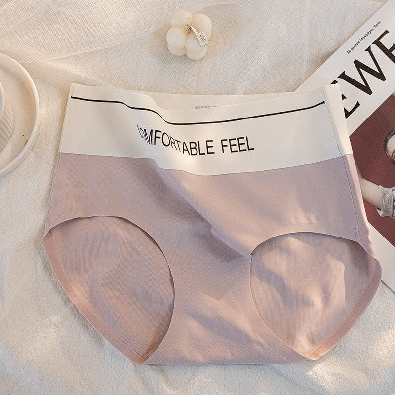 Ice silk seamless mulberry silk women's briefs