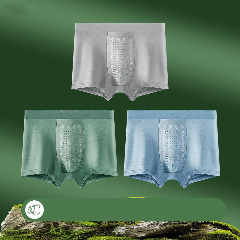 Men's 7A antibacterial boxer briefs