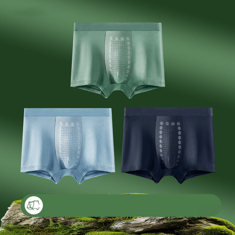 Men's 7A antibacterial boxer briefs