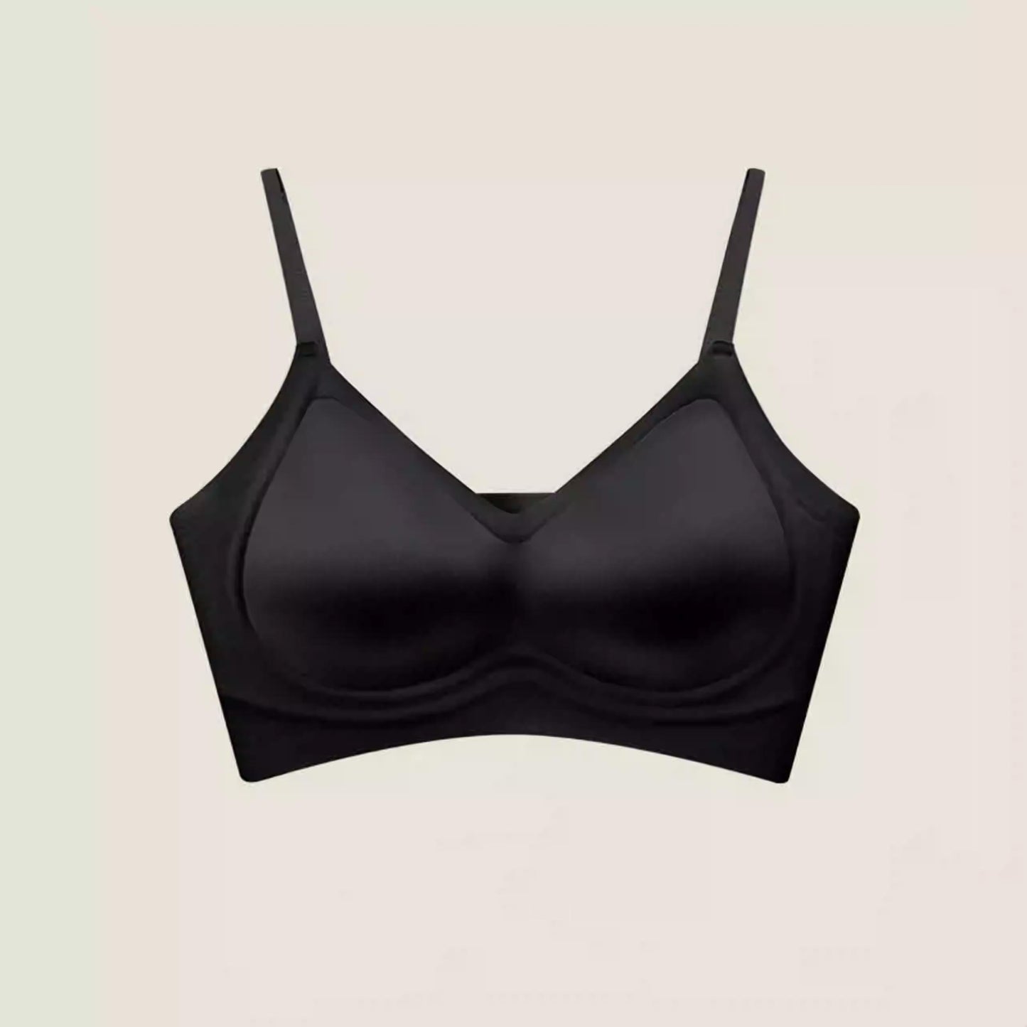 zp571-Women's High Luxury Silk Satin Push-Up Bra