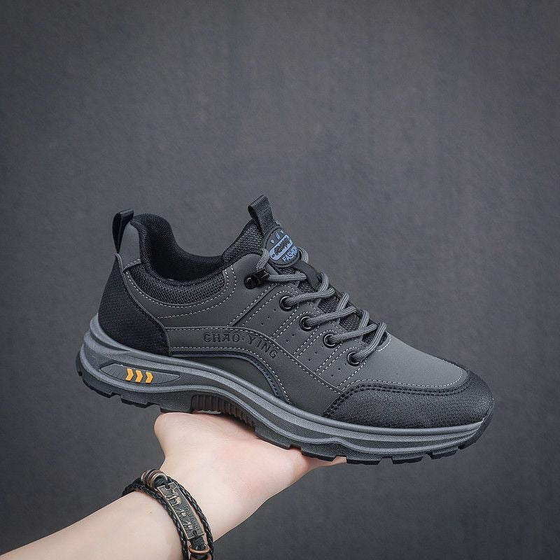 Wear-resistant, waterproof, soft-soled, non-slip men's sports shoes