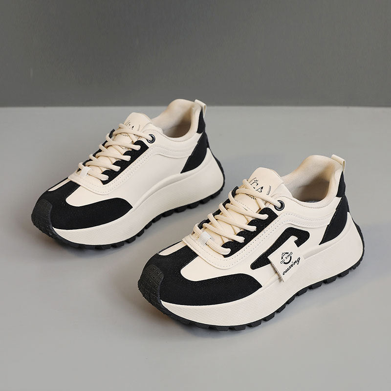 Women's simple and fashionable thick sole casual shoes