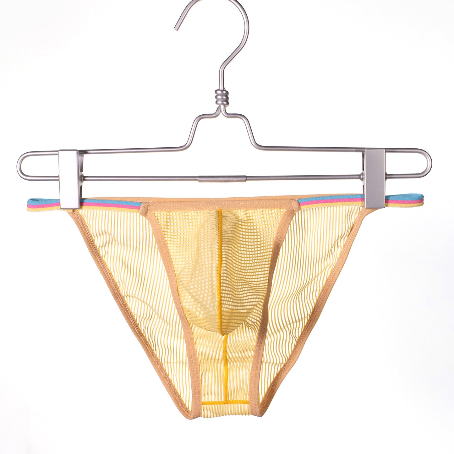 luu259-Men's lightweight breathable striped underwear