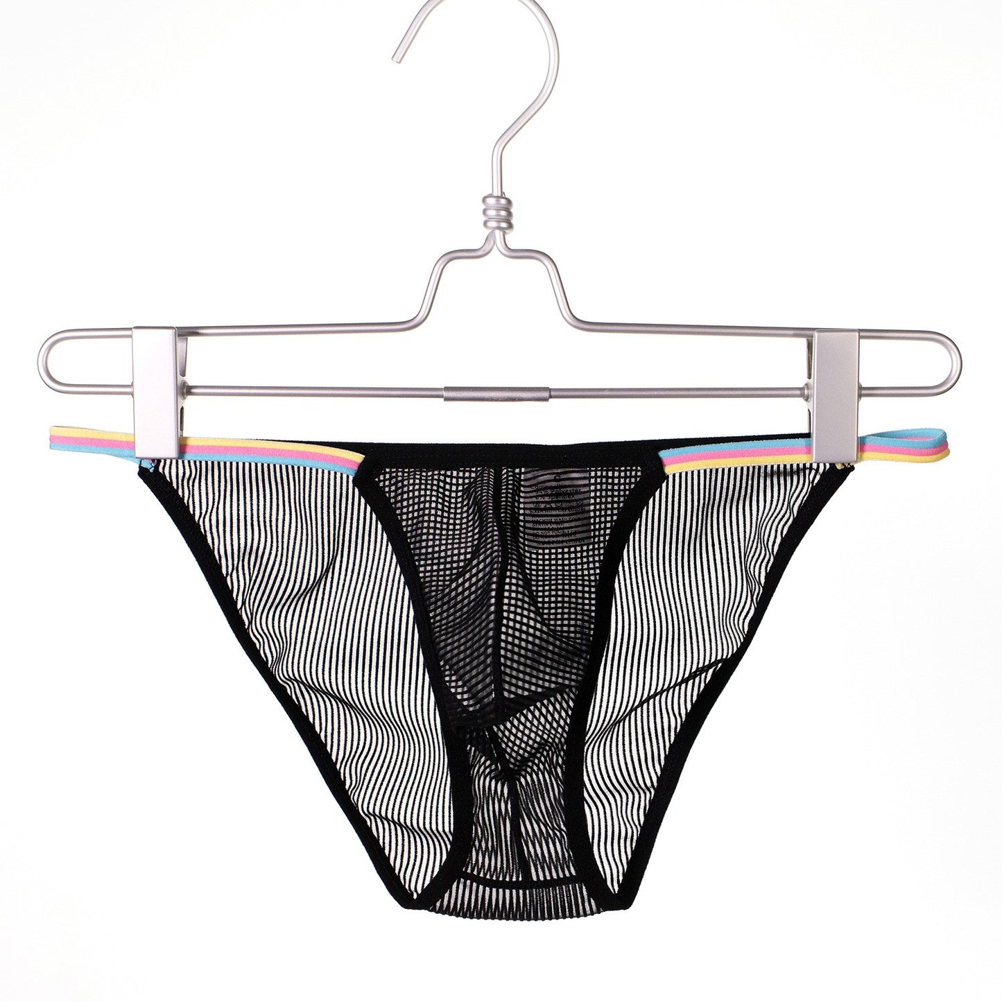luu259-Men's lightweight breathable striped underwear