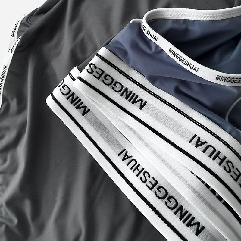 zd336-Men's breathable ice silk quick-drying underwear