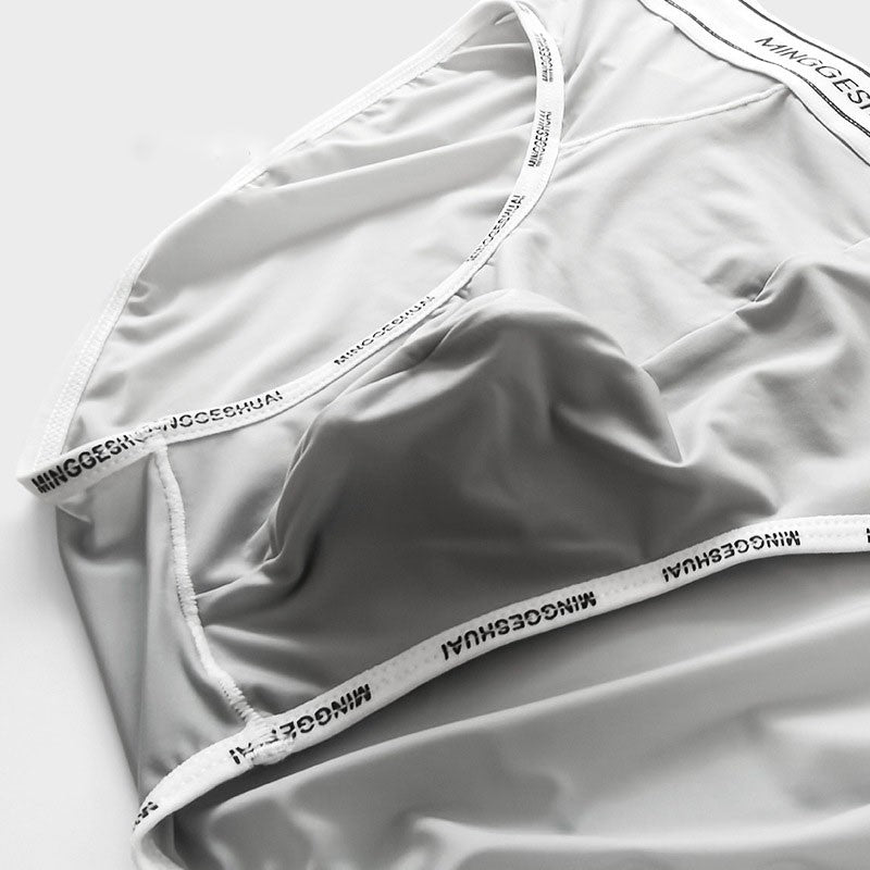 zd336-Men's breathable ice silk quick-drying underwear