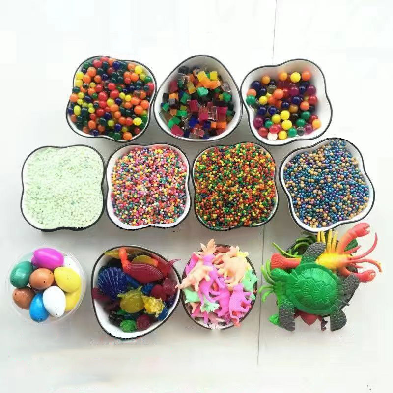 Luminous crystal mud water absorbing dragon ball