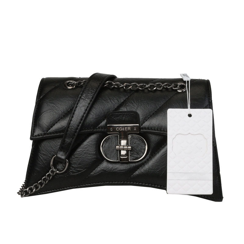 Simple and stylish versatile women's shoulder bag