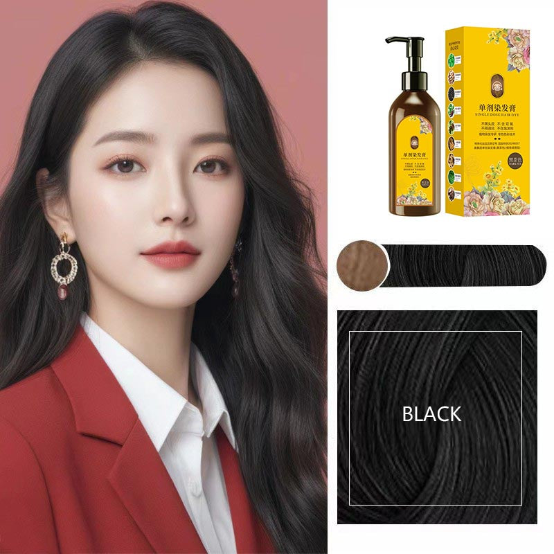 ht270-Plant Healthy Home Hair Dye for Covering Gray Hair